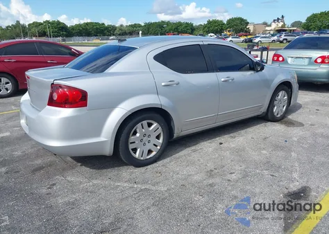 2011 Dodge Avenger Express from USA, damaged, VIN 1B3BD4FB0BN586767